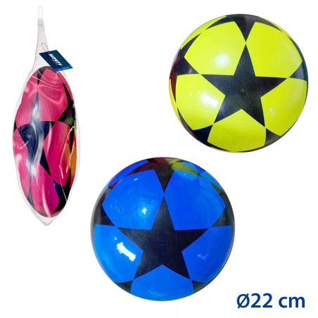 Bola de PVC com design de estrela