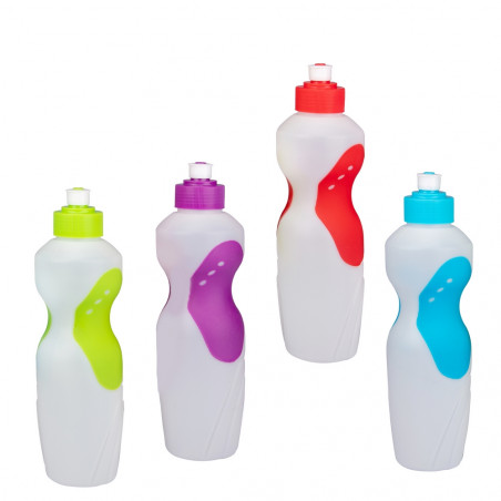 Botella para água capacidade 550 ml com bico para detalhes