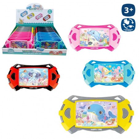 Jogo de habilidade com água de animais marinhos para crianças