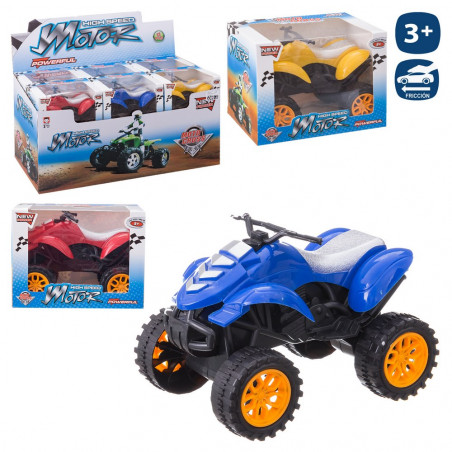 Moto quad infantil com fricção
