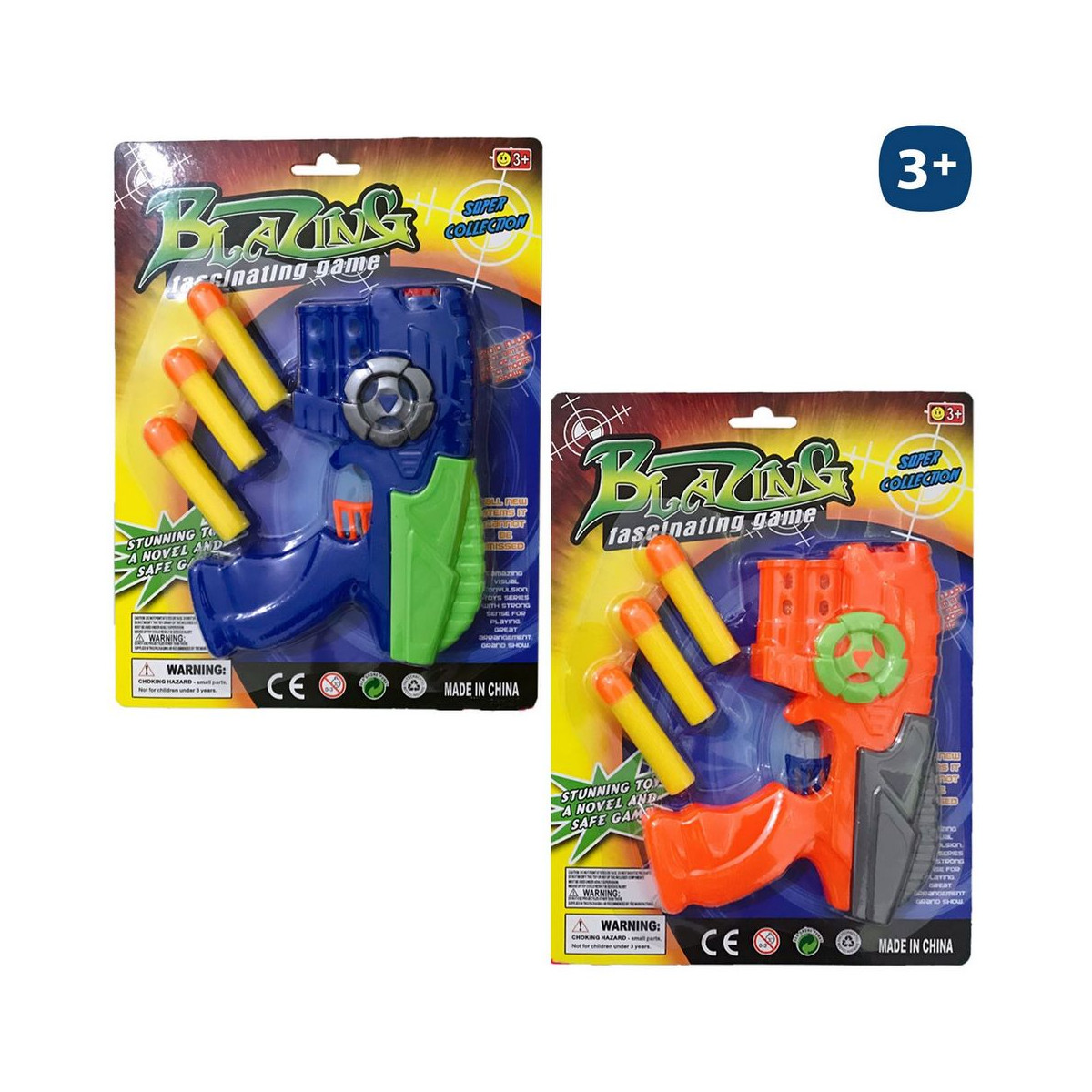 Pistola lança dardos para crianças