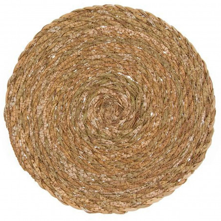 Sous-prato de vime trançado 20 cm para decoração