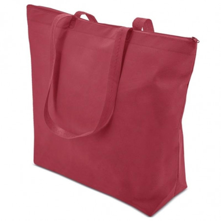 Bolsa com alças e zíper com grande capacidade