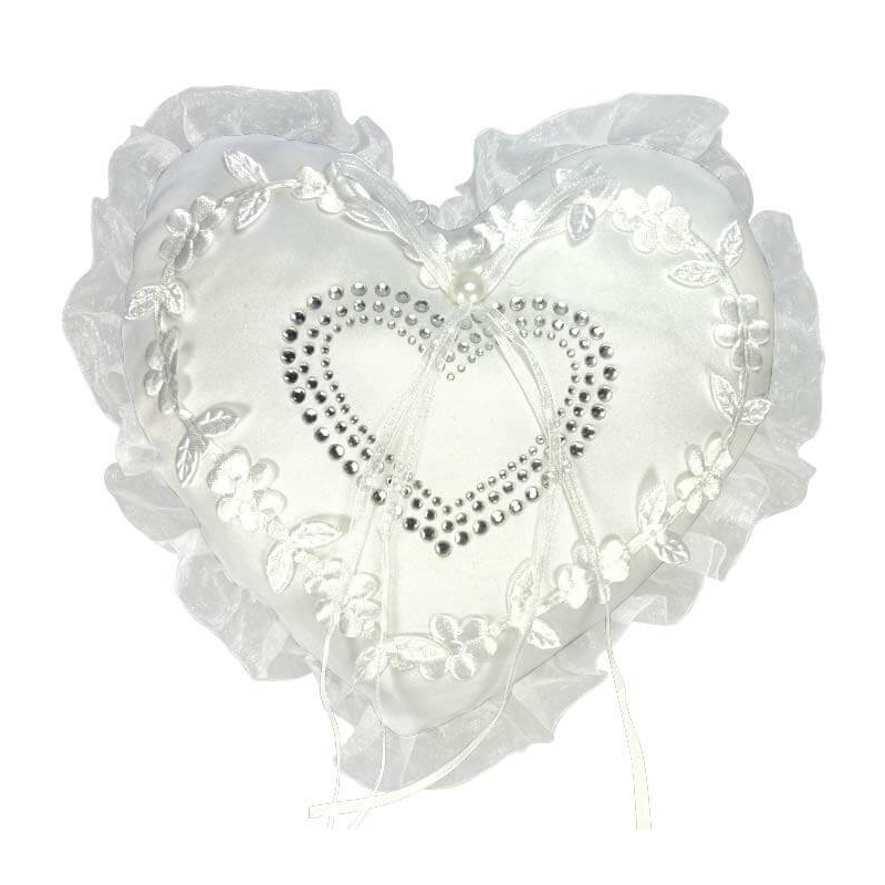 Almofadas originais para alianças de casamento