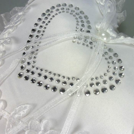 Almofadas originais para alianças de casamento