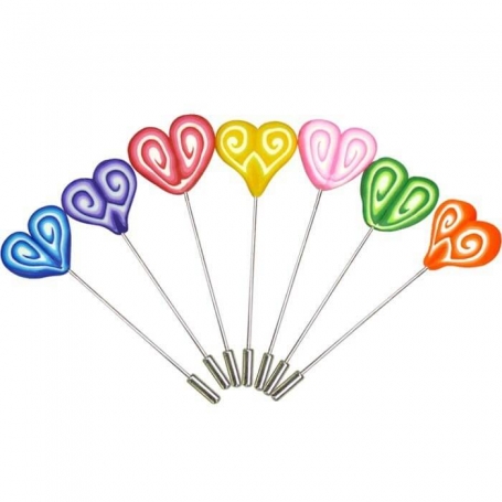 Coração Pins