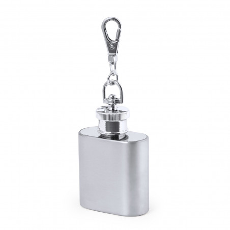 Chaveiro de cantil personalizado para lembrancinhas de casamento