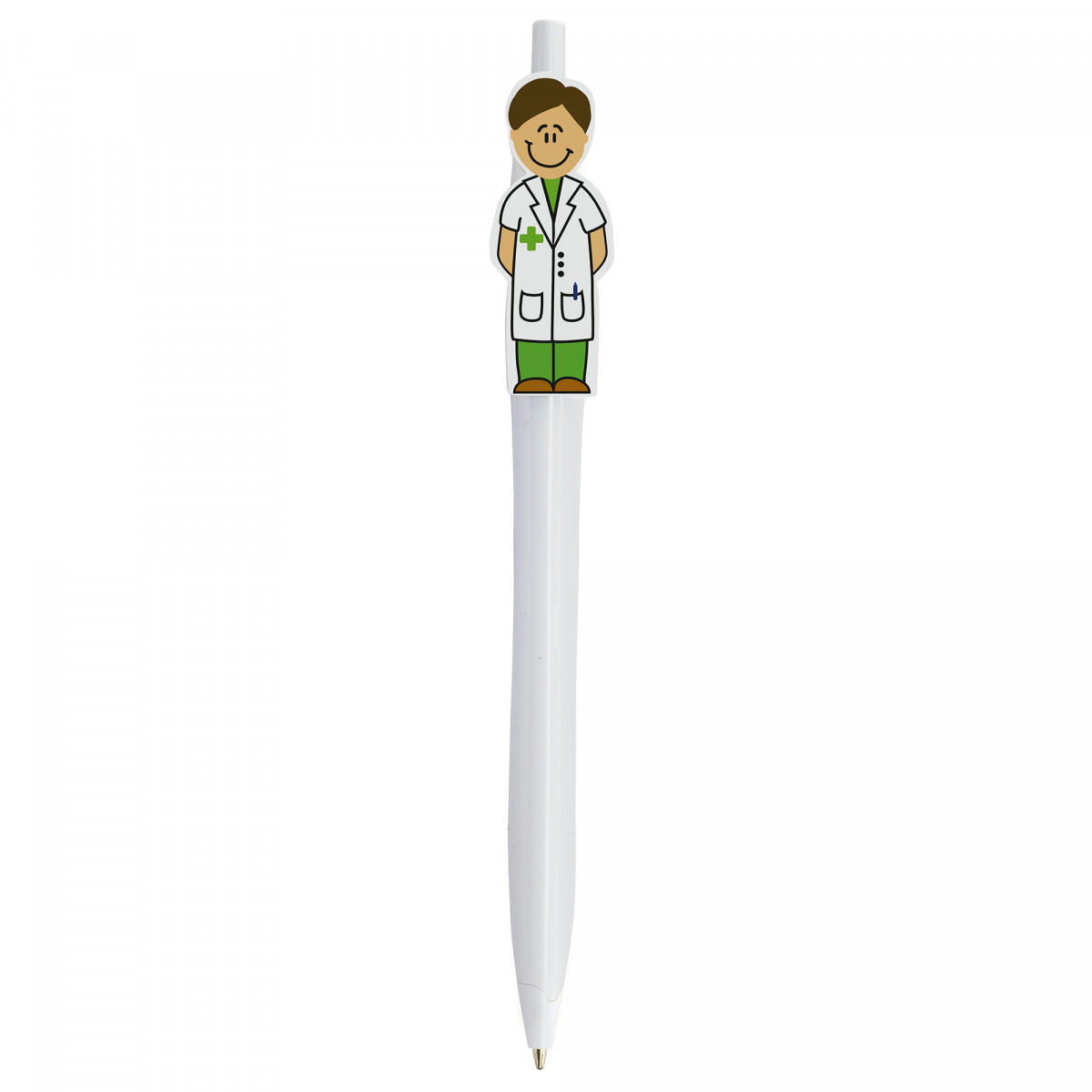 Caneta com figura de Farmacêutico para presentear