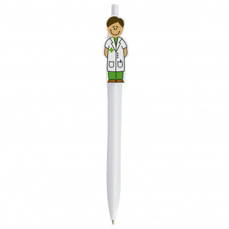 Caneta com figura de Farmacêutico para presentear
