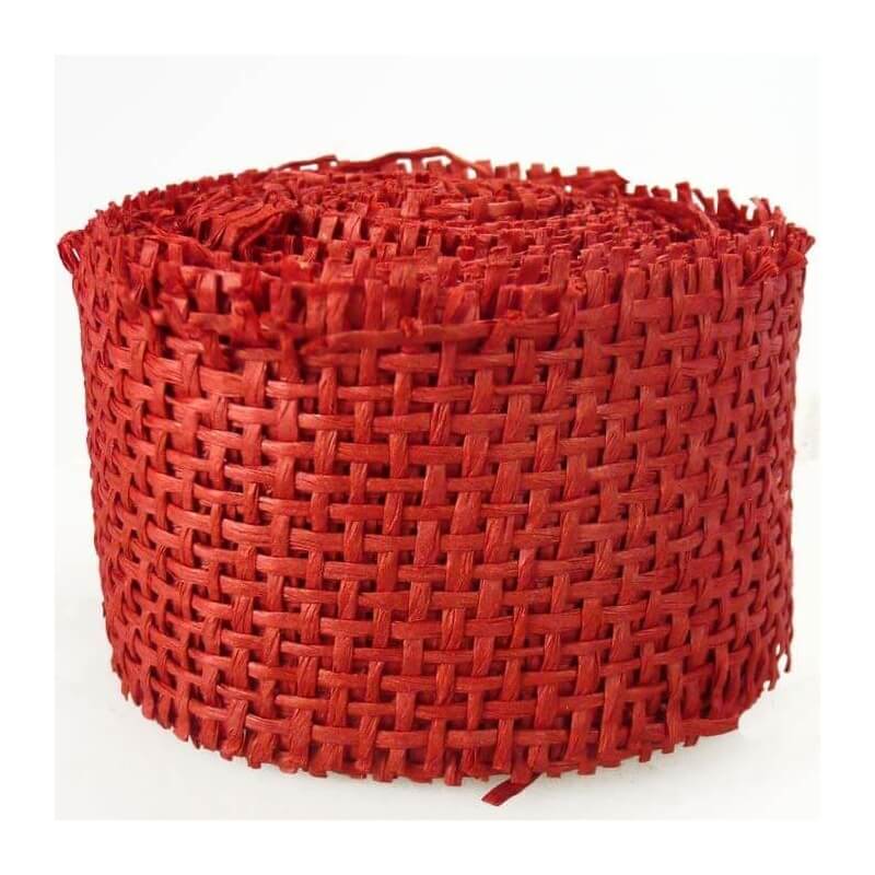 Roll ribbon grid para detalhes vermelhos