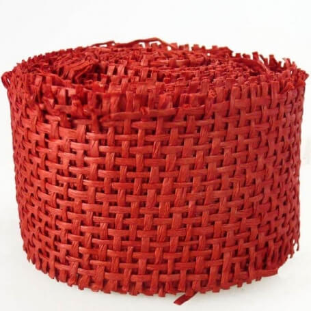 Roll ribbon grid para detalhes vermelhos