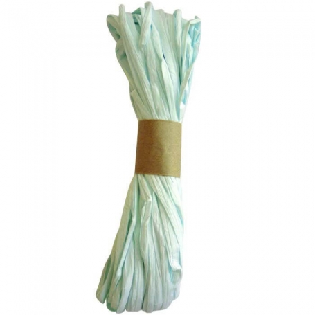 Ráfia para presentes celestiais