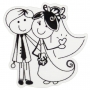 Adesivos de casamento