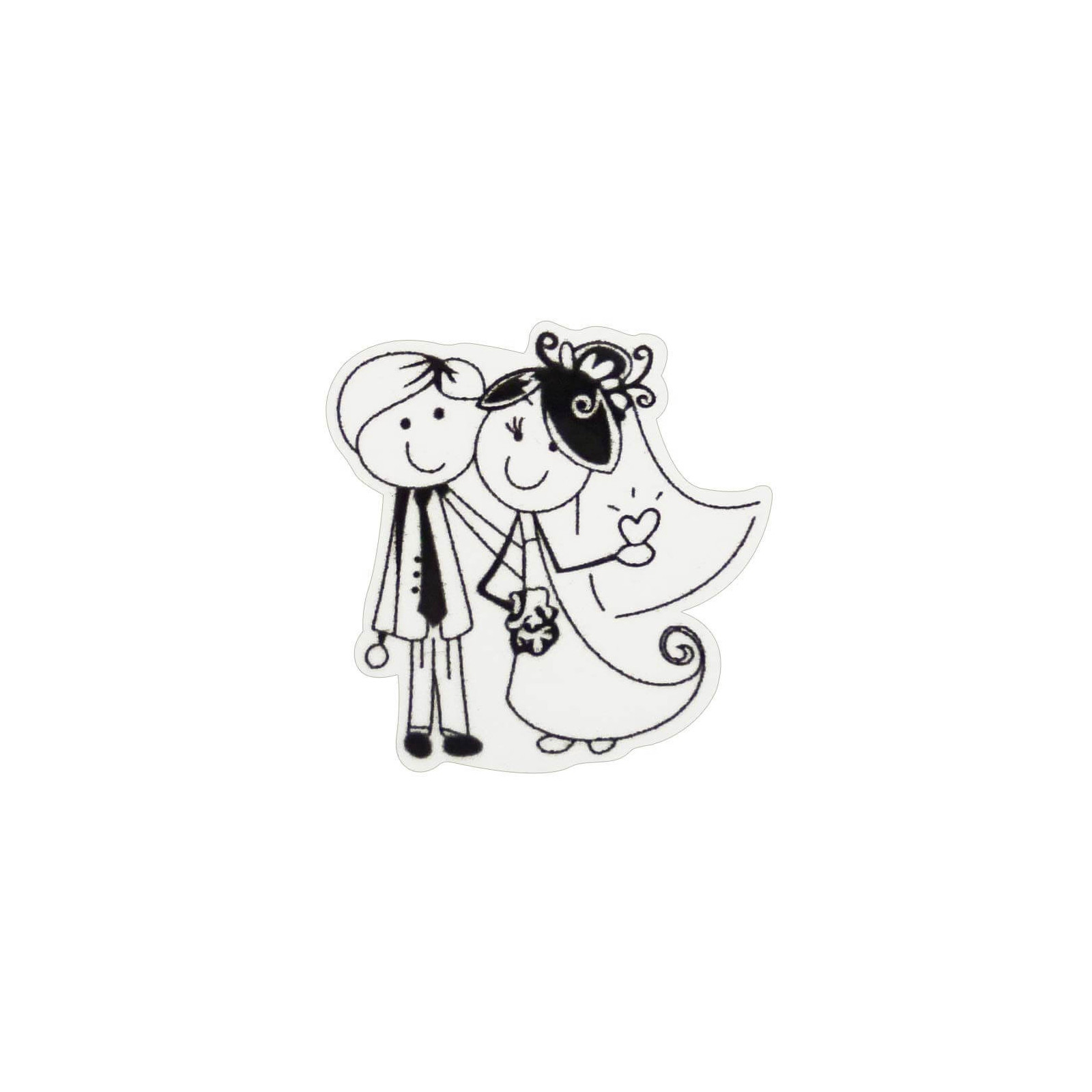 Adesivos de casamento