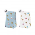 Sacos para o Natal Reis Magos 4 unidades 11.5x14cm