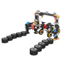 Blocos de construção moto de brinquedo em ovo misterioso