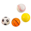 Bola de foam estilo esportes para jogar ou antistress