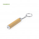 Chaveiro de lanterna de bambu em envelope kraft personalizado para lembrancinhas de casamento