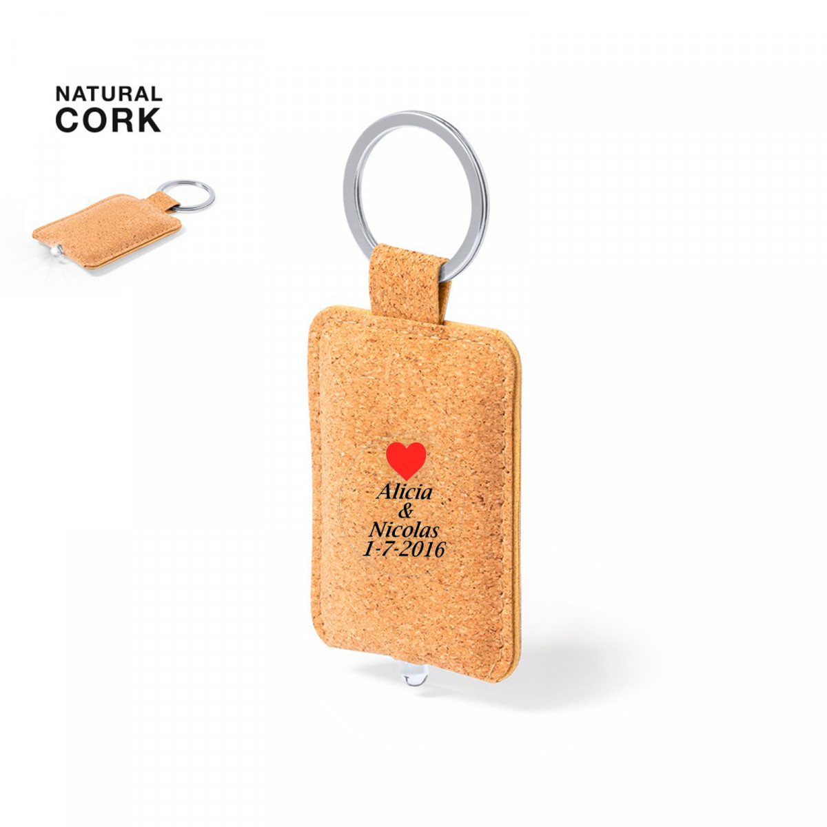 Chaveiro de lanterna ecológico personalizado para mais detalhes