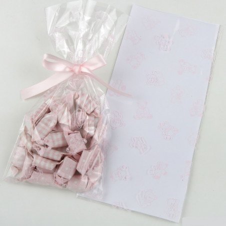 Bolsa de tijolos de goma decorados para detalhes