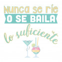 Botelha de cristal com tampa de bambu personalizada para detalhes