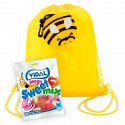 Mochila de abelha com mix de gomas para detalhes