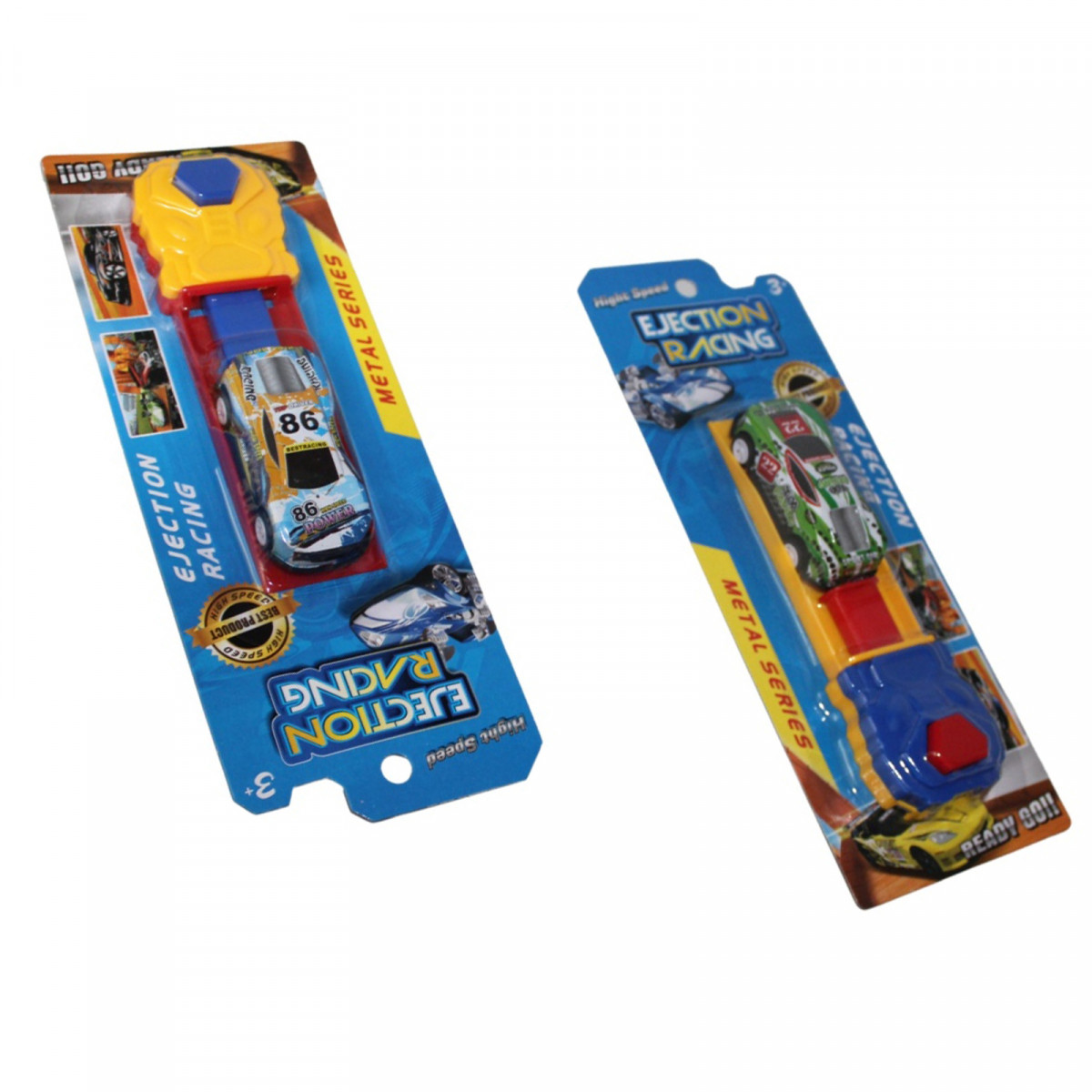 Carro de brinquedo com lançador