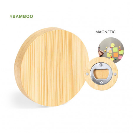 Abridor de garrafas magnético personalizado para lembrancinhas de batismo