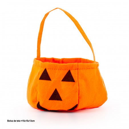 Bolsa de abóbora 15x15x13cm