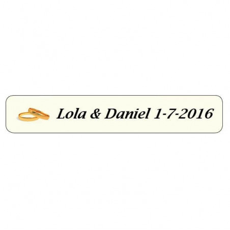 Leque de bambu com alça personalizada para lembrancinhas de casamento