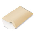 Pulseira de pingente de marinheiro em envelope kraft com adesivo inicial para detalhes