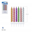 Velas multicolor para aniversários