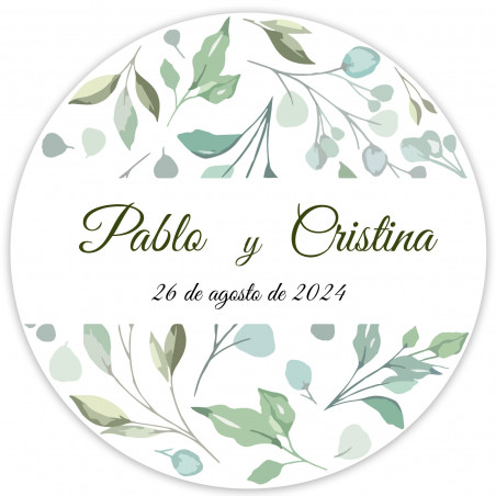 Copo de shot azul em caixa kraft personalizada