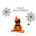 Adesivo redondo de Halloween 5 cm