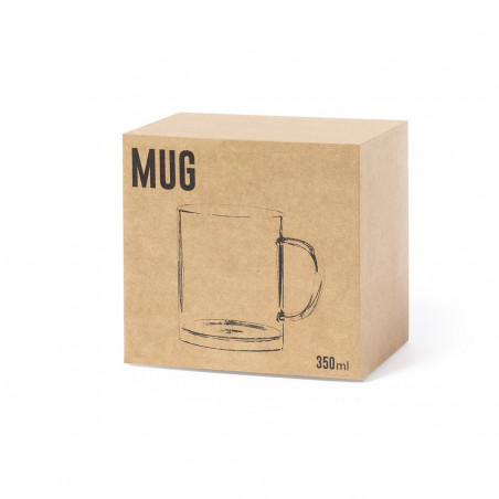 Caneca de vidro de Natal com adesivo personalizável dos Três Reis Magos para mais detalhes