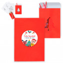 Enfeites de natal para colorir com lápis de cor com adesivo natalino personalizável para detalhes