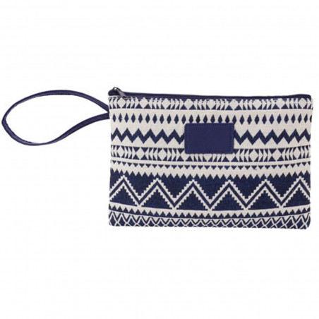 Necessaire com desenho geométrico