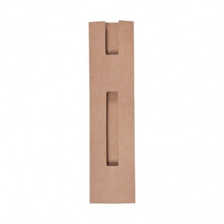Caneta de Bambu com Ponta para Telas Touch e Adesivo Personalizado