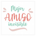 Adesivos editáveis 5x5 adaptáveis para personalizar detalhes de eventos com fontes nas cores turquesa e avermelhado.
