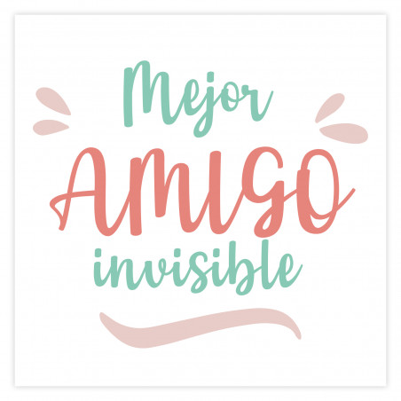 Adesivos editáveis 5x5 adaptáveis para personalizar detalhes de eventos com fontes nas cores turquesa e avermelhado.