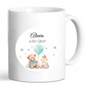 Caneca personalizada para detalhes de batizado
