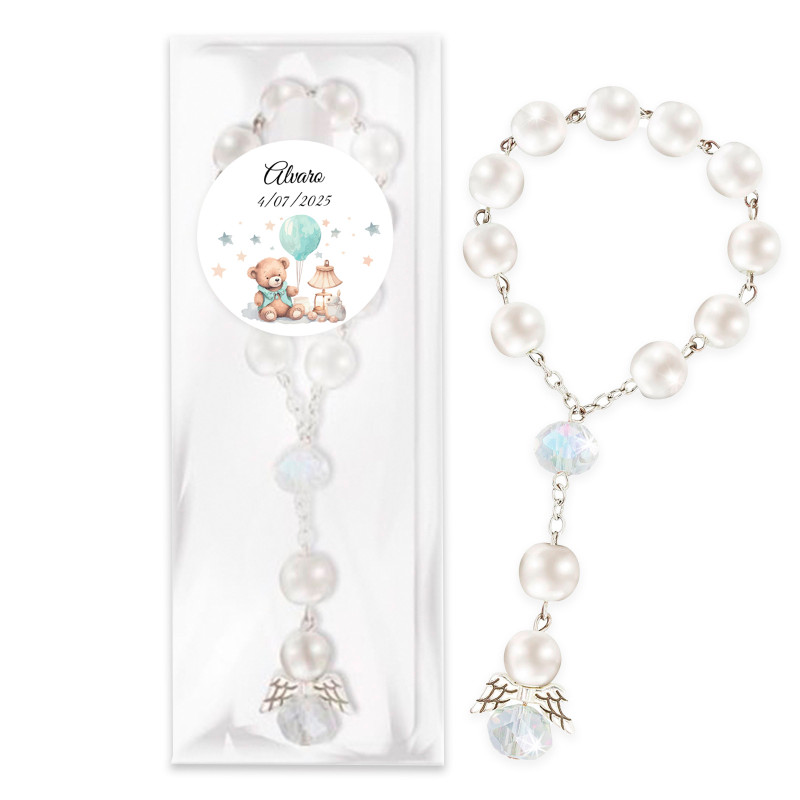Rosário personalizado do anjo da guarda para mais detalhes