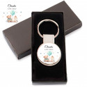 Chaveiro personalizado para detalhes de batizado