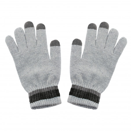Luvas para homem e gorro de presente de Natal