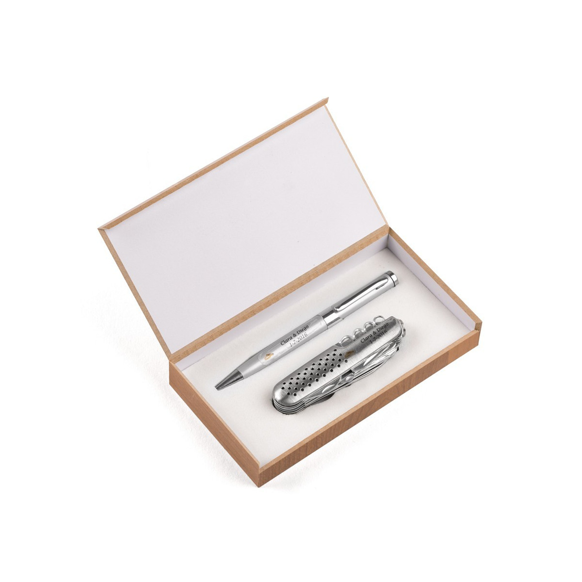 Conjunto de presente para homem personalizado