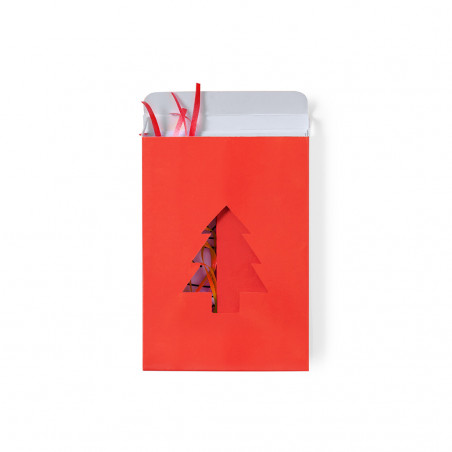 Adornos de natal para colorir com lápis de cor em caixa personalizada