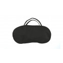 Conjunto de viagem na cor preta com adesivo minimalista personalizável para casamentos