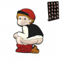 Imã natalino do caganer