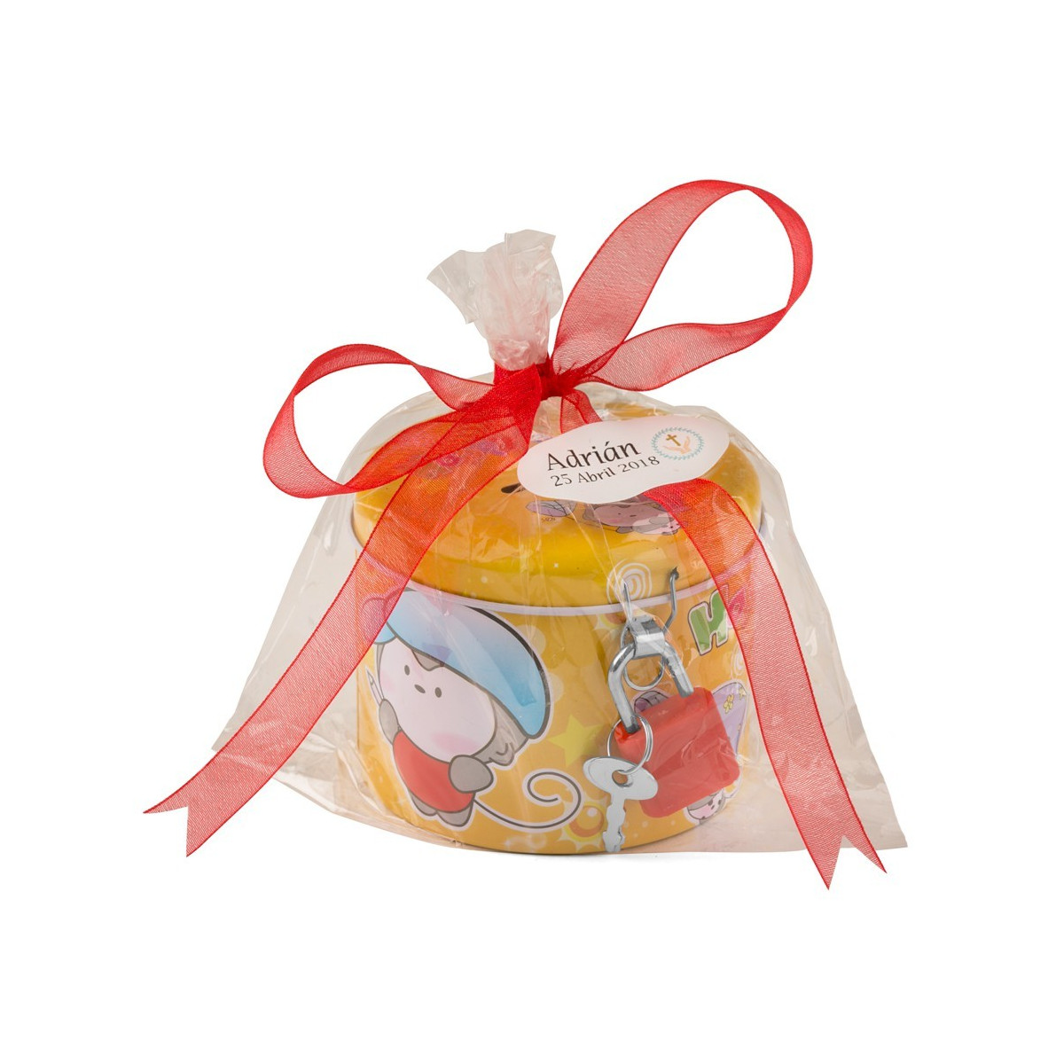 Porquinhos para presentear em comunhões personalizados