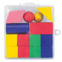 Quebra-cabeça de madeira com pirulito e adesivo personalizado para aniversário